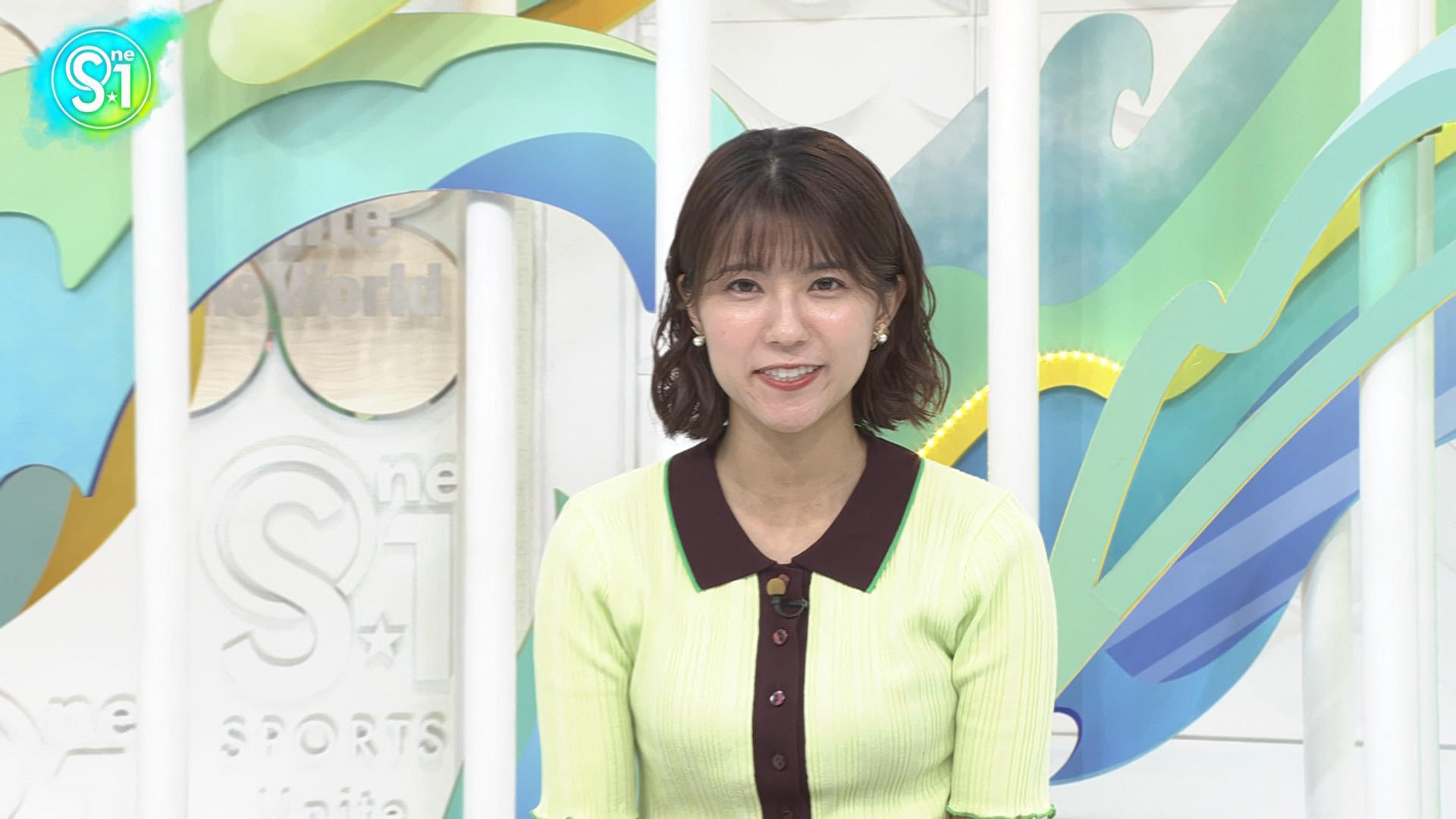 画像御手洗菜々アナ ニットの胸元がくっきり!! 画像11 画像御手洗菜々アナ ニットの胸元がくっきり!! 画像11