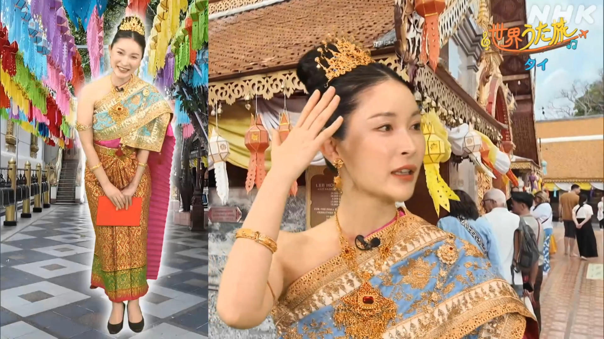 画像森田茉里恵アナ タイの伝統衣装がセクシー過ぎた!!GIF動画あり 画像4 画像森田茉里恵アナ タイの伝統衣装がセクシー過ぎた!!GIF動画あり 画像4