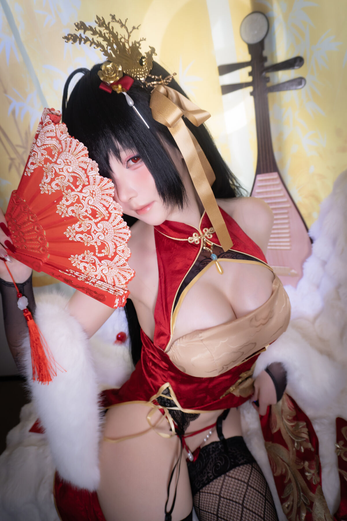 画像玉パンま◯こをM時開脚で大胆露出!『アズールレーン』大鳳 18禁巨乳エロレイヤー画像 画像11 画像玉パンま◯こをM時開脚で大胆露出!『アズールレーン』大鳳 18禁巨乳エロレイヤー画像 画像11